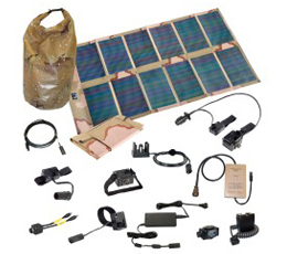 Recargando baterías con un sistema portable de Bren-Tronics