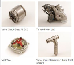 Los accesorios necesarios para el control del flujo en los aviones