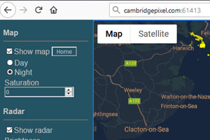 Servidor web SPx Radar: vídeo de radar en un navegador