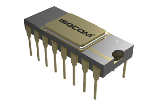 Características del CH100, el optoacoplador de transistores de Isocom
