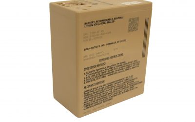 BB-2590 / U, así es una batería recargable de litio