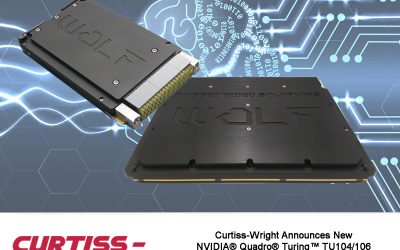 Curtiss-Wright anuncia los nuevos módulos NVIDIA® Quadro® Turing ™ TU104 / 106