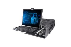 Transit Case w Cyber Security Solution IMG 3317 front open security screen 300x200