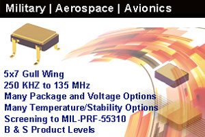 Oscillators & Crystals for Military | Aerospace | Avionics