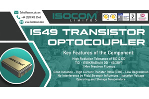 Discover the IS49 optocoupler from ISOCOM
