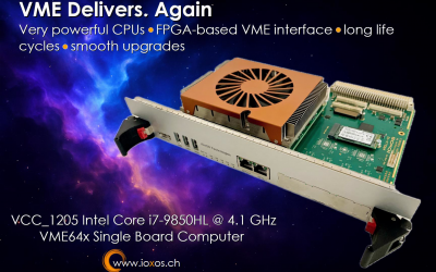 VCC_1205, el ordenador monoplaca VME de IOxOS