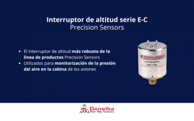 Interruptor de altitud serie E-C de Precision Sensors