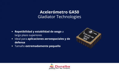 Acelerómetro GA50 de Gladiator Technologies