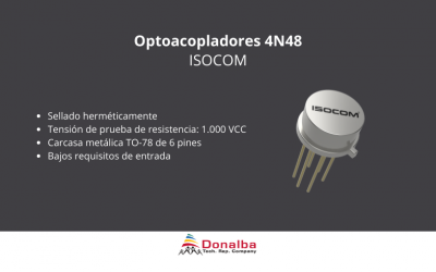 Optoacopladores/Aisladores ópticos 4N48 de ISOCOM