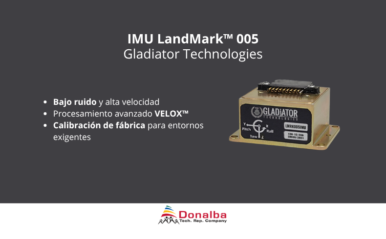 IMU LandMark™ 005 de Gladiator Technologies